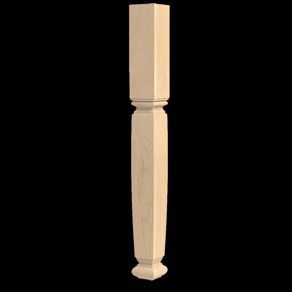 01040260CH1 - Designs of Distinction - English Estate - Square - Island Column - 35.25 Inch - Cherry