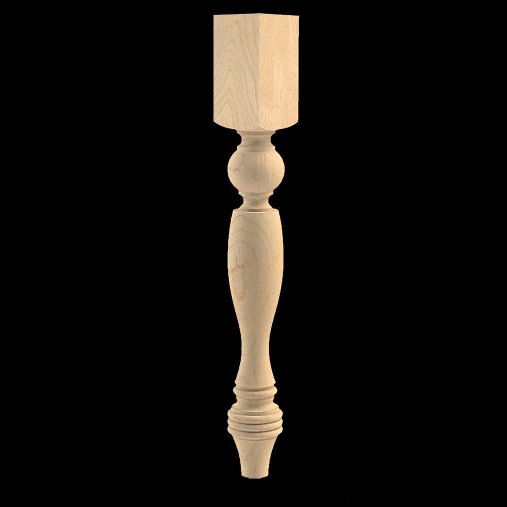 01060110HM1 - Designs of Distinction - Country French 29.25 inch Leg - Hard Maple