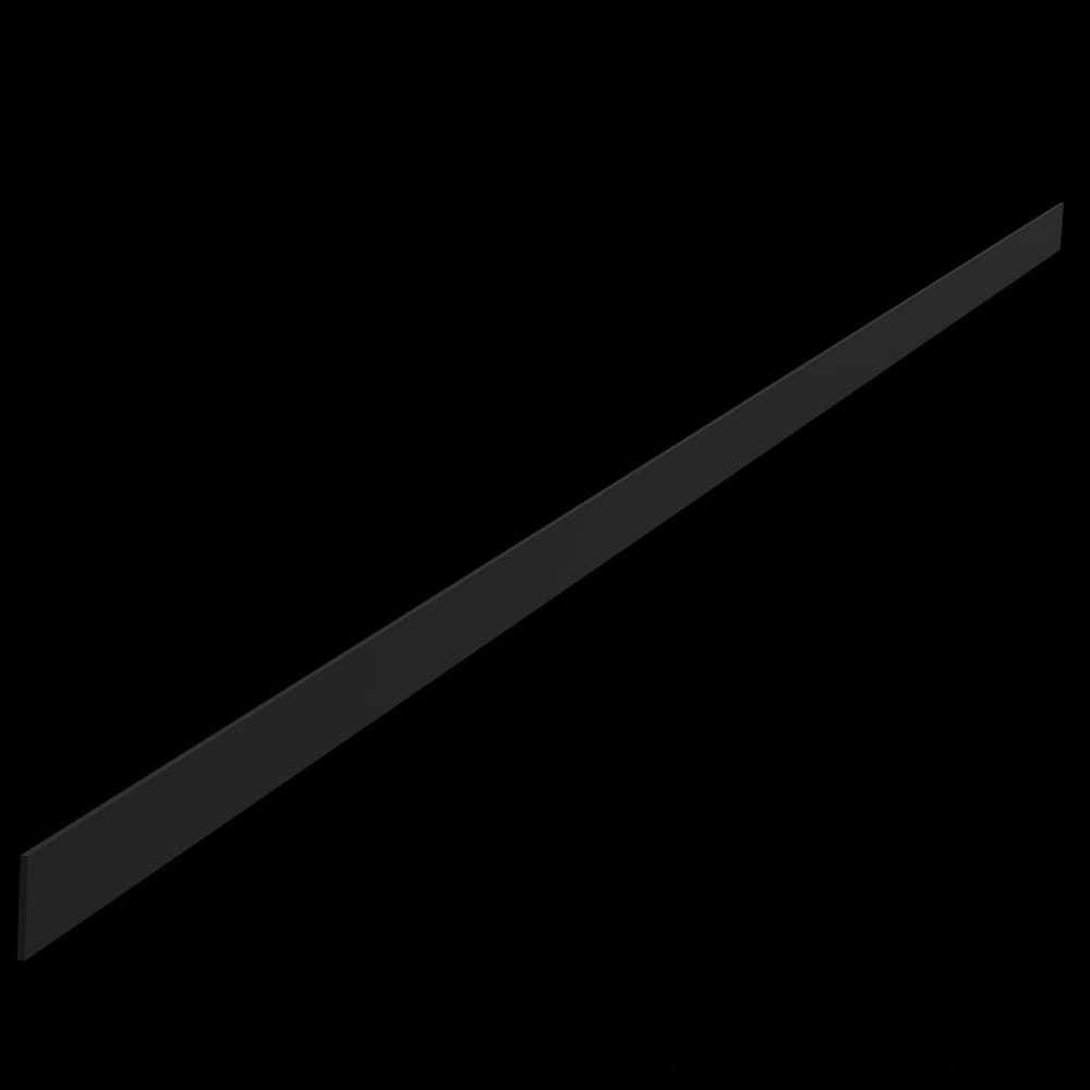01110171WR1 - Designs of Distinction - 1-1/4 inch Decorative Aluminum Strapping - Flat Black