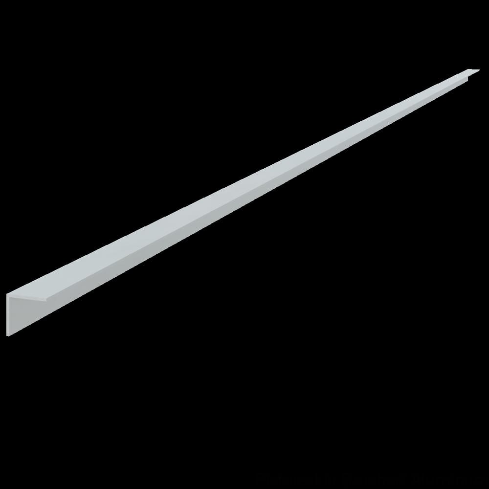 01110451BA1 - Designs of Distinction - 7/8 inch Aluminum L-Channel - 72 inch long - Brushed Aluminum