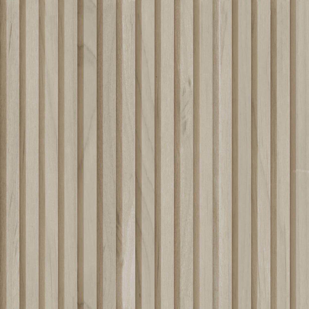 011248304PT1 - Designs of Distinction - 1/2 inch Square Flexible Tambour - .25 inch tall - 12 inch wide x 48 inch long - Paint Grade