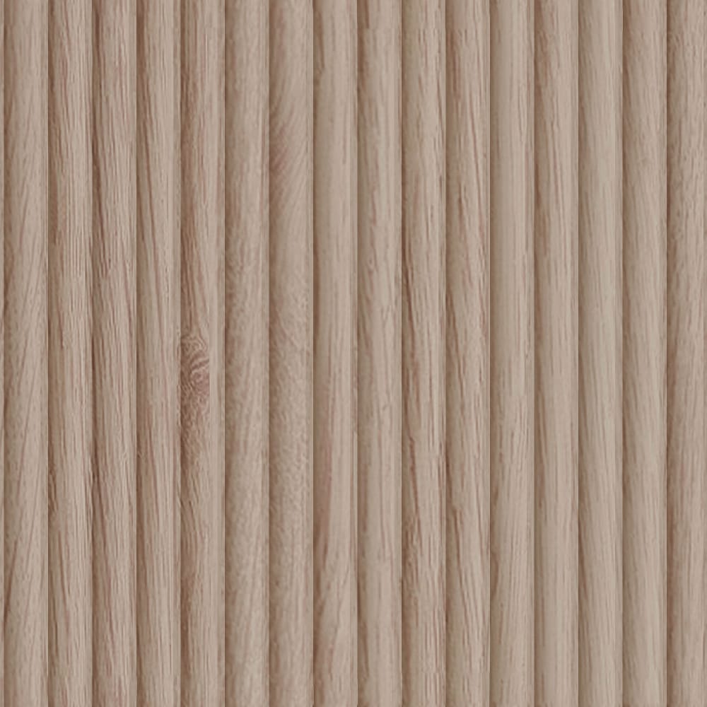 011296403AK1 - Designs of Distinction - 5/8 inch Cove-Cut Flexible Tambour - .25 inch tall - 12 inch wide x 96 inch long - Red Oak
