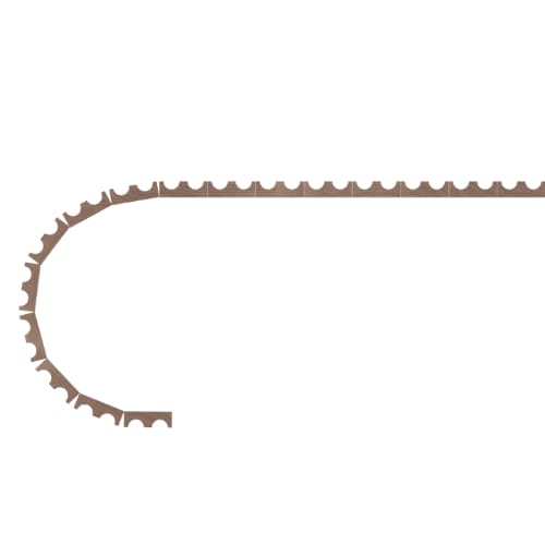 012446402AK1 - Designs of Distinction - 1/4 inch Cove-Cut Rigid Insert Panel - .25 inch tall - 24 inch wide x 46 inch long - Red Oak