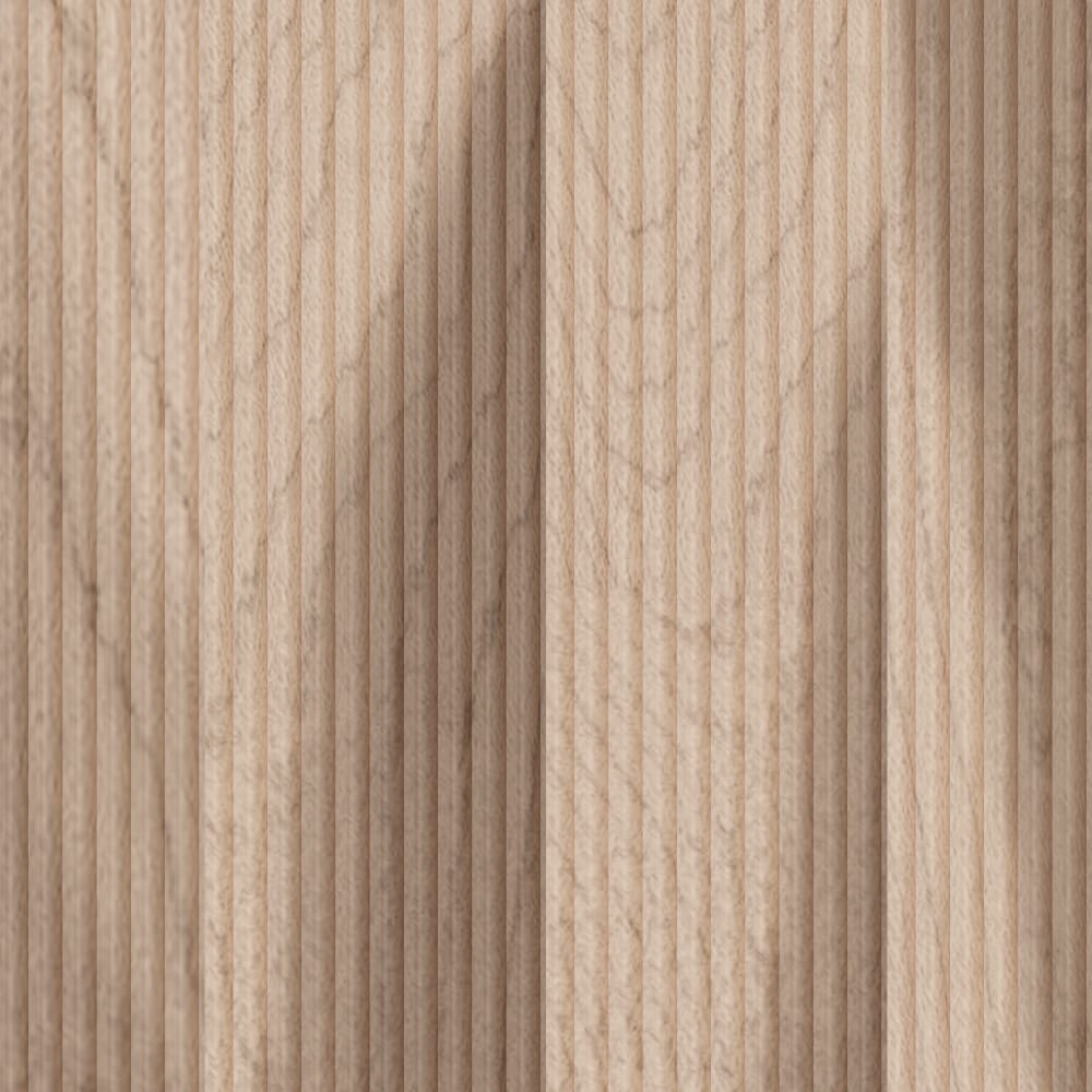 012446402PT1 - Designs of Distinction - 1/4 inch Cove-Cut Rigid Insert Panel - .25 inch tall - 24 inch wide x 46 inch long - Paint Grade