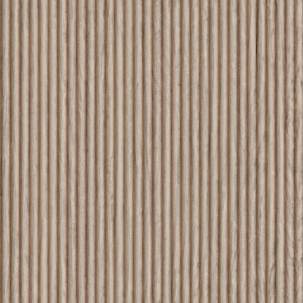 012448110WK1 - Designs of Distinction - .29 inch Bead Flexible Tambour - .25 inch tall - 24 inch wide x 48 inch long - White Oak