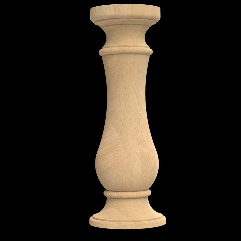 01290280WL1 - Designs of Distinction - Charleston Island Pedestal - Walnut
