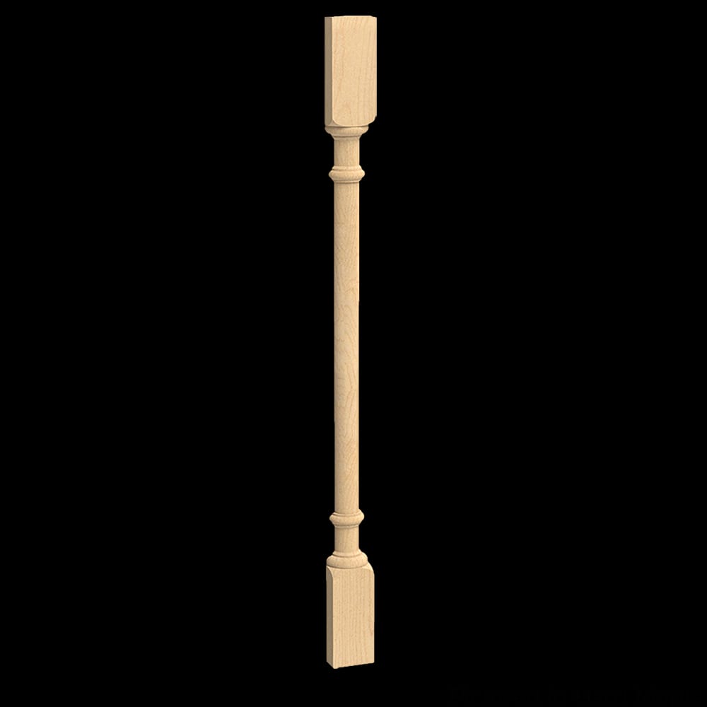 01384210AK2 - Designs of Distinction - Series 150 Plain Pilaster 36 inch - Half - Red Oak