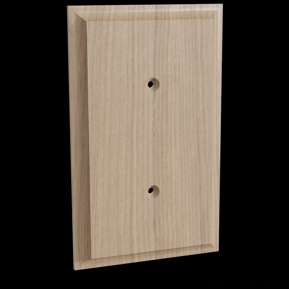 01452001CH1 - Designs of Distinction - Single Blank Switch Plate Cover - Cherry
