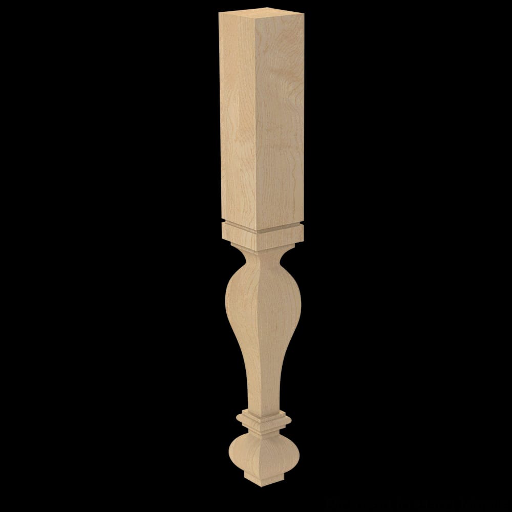 01590122AL1 - Designs of Distinction - 3.5 inch x 29 inch Gaelic Leg - Alder