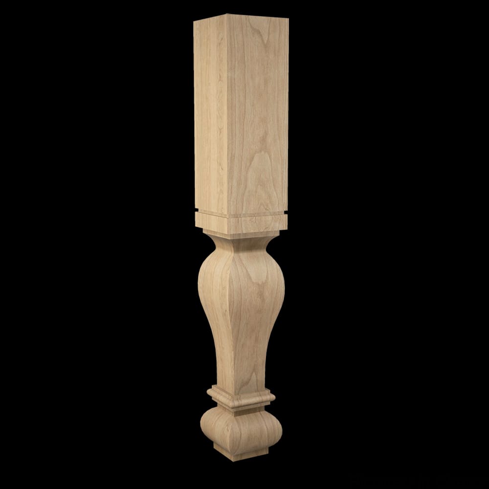 01590124CH1 - Designs of Distinction - 4.5 inch x 29 inch Gaelic Leg - Cherry