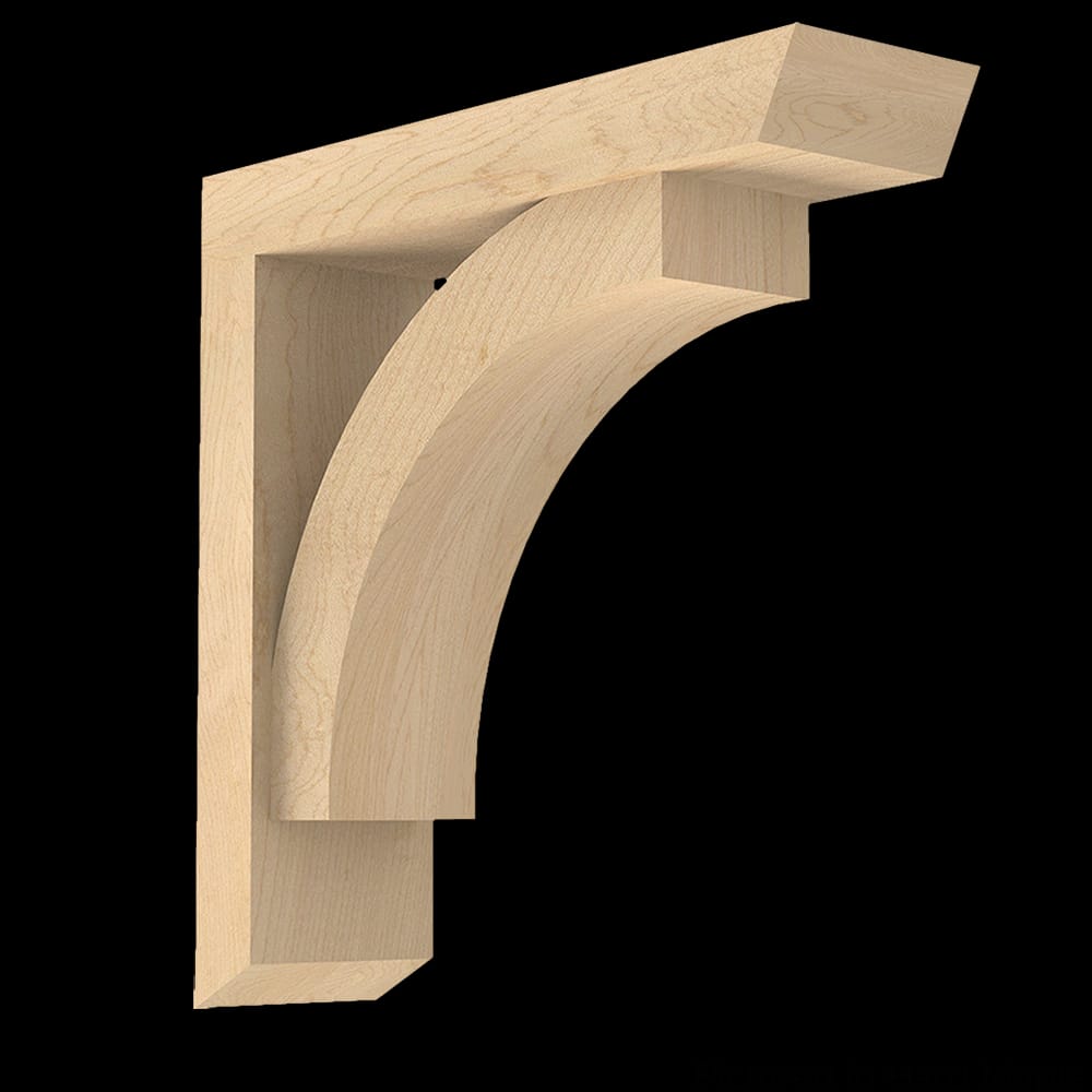 01600300CH1 - Designs of Distinction - Contour Bracket - Cherry