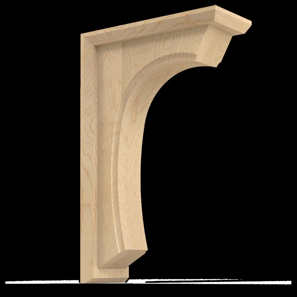 01604510HM1 - Designs of Distinction - Large Classic Revival Corbel - Hard Maple