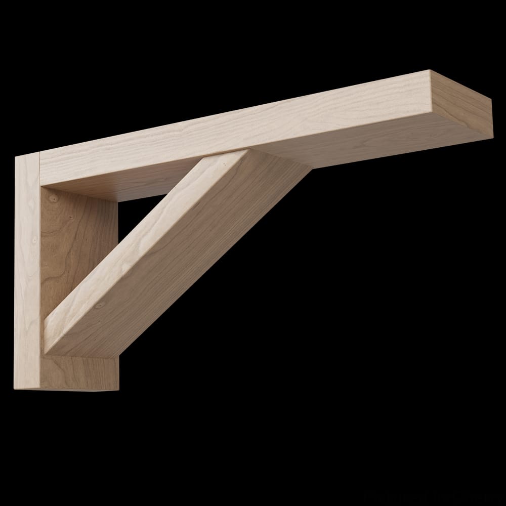 01605006CH1 - Designs of Distinction - Lexington Bar Bracket - Cherry