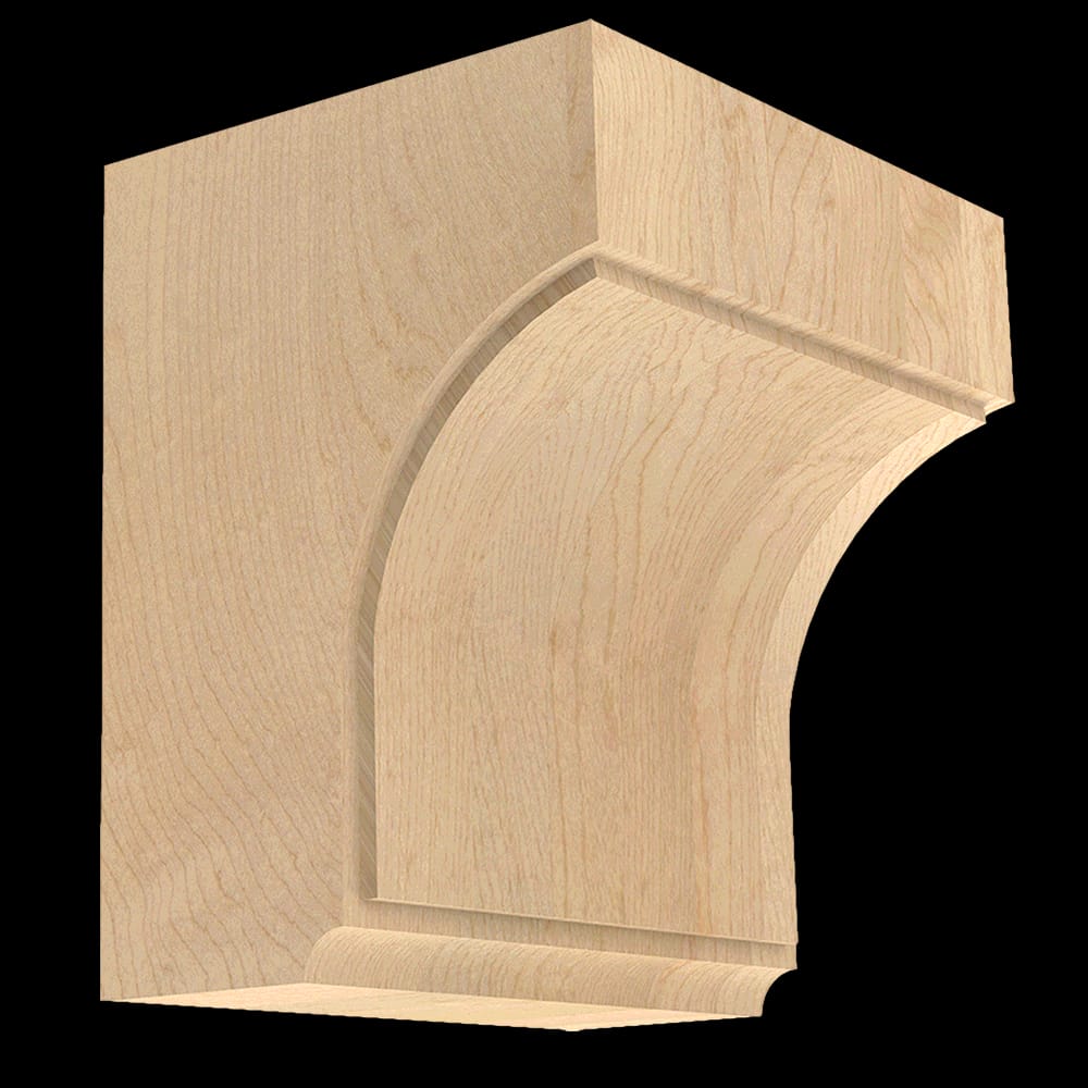 01607006PT1 - Designs of Distinction - Medium Triad Corbel - Paint Grade