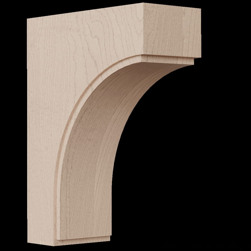 01607008AK1 - Designs of Distinction - Narrow Triad Corbel - Red Oak