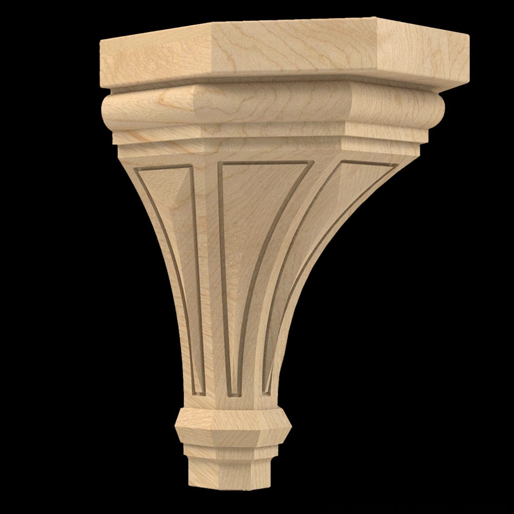 01607216CH1 - Designs of Distinction - Medium Pinnacle Corbel - Cherry