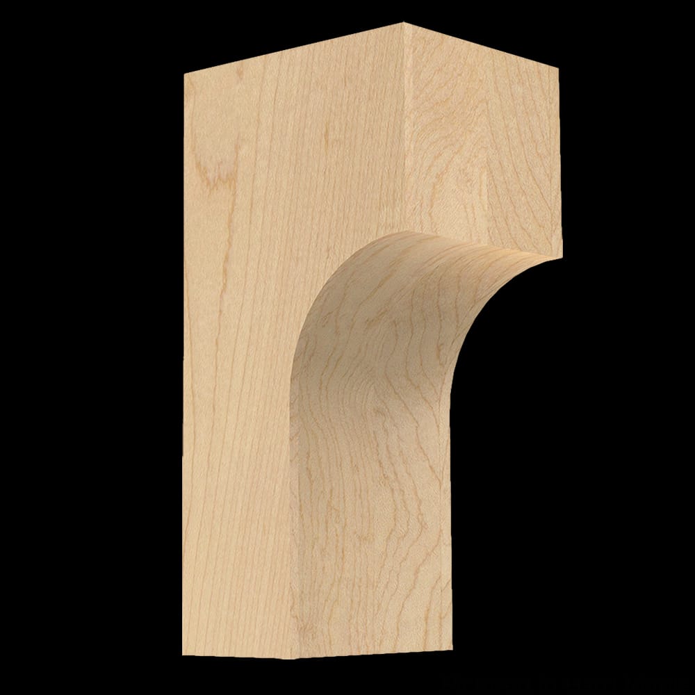 01608001PT1 - Designs of Distinction - Petite Craftsman Corbel - Paint Grade