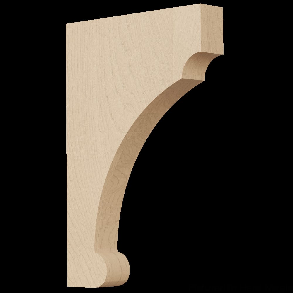 01608007CH1 - Designs of Distinction - Narrow Craftsman Bracket - Cherry