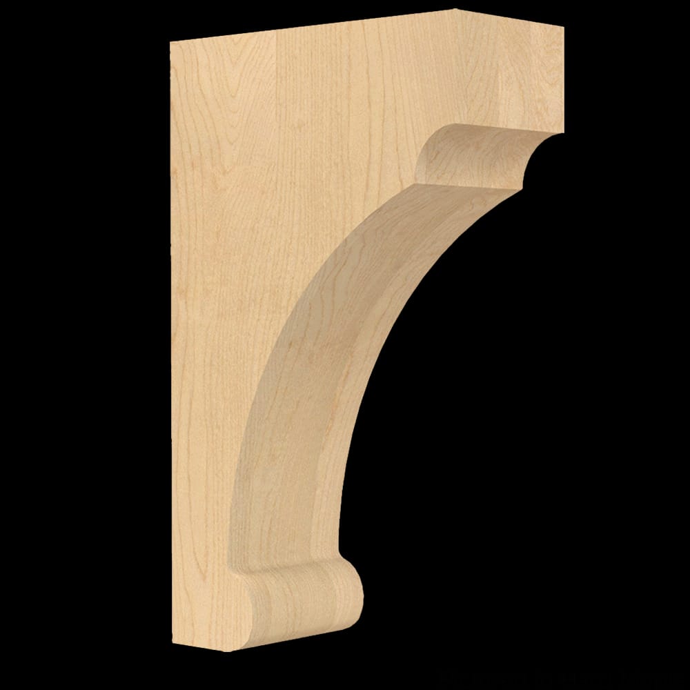 01608009HM1 - Designs of Distinction - Small Craftsman Corbel - Hard Maple