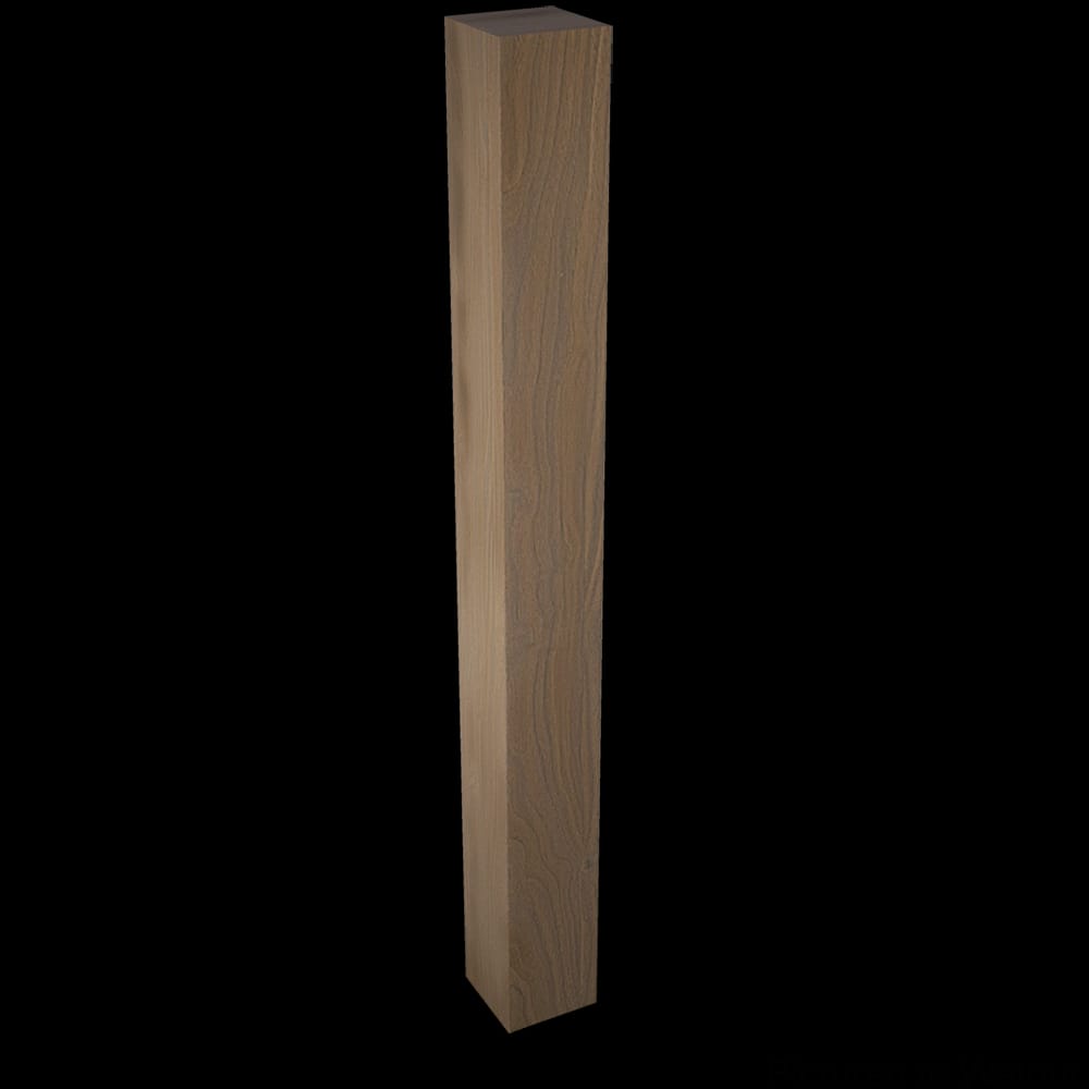 01613010WL1 - Designs of Distinction - 3 inch x 29 inch Square Leg - Walnut