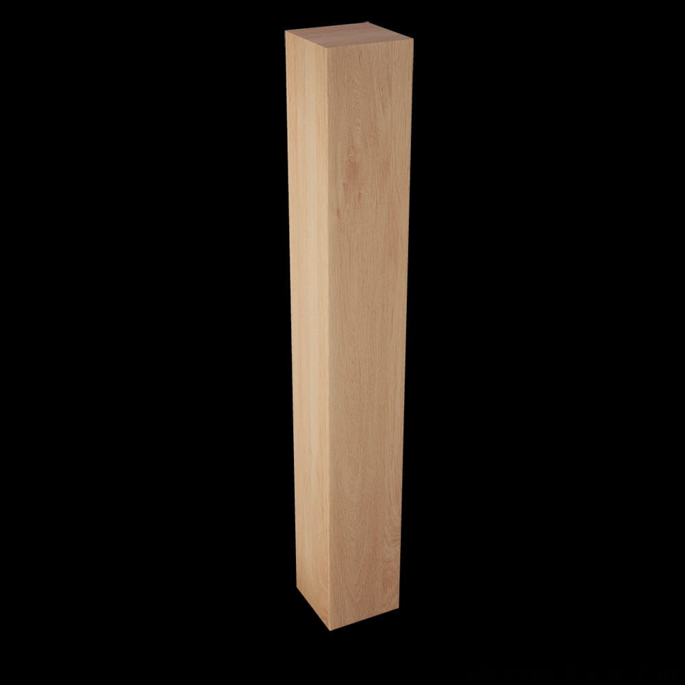01614010AK1 - Designs of Distinction - 4 inch x 29 inch Square Leg - Red Oak