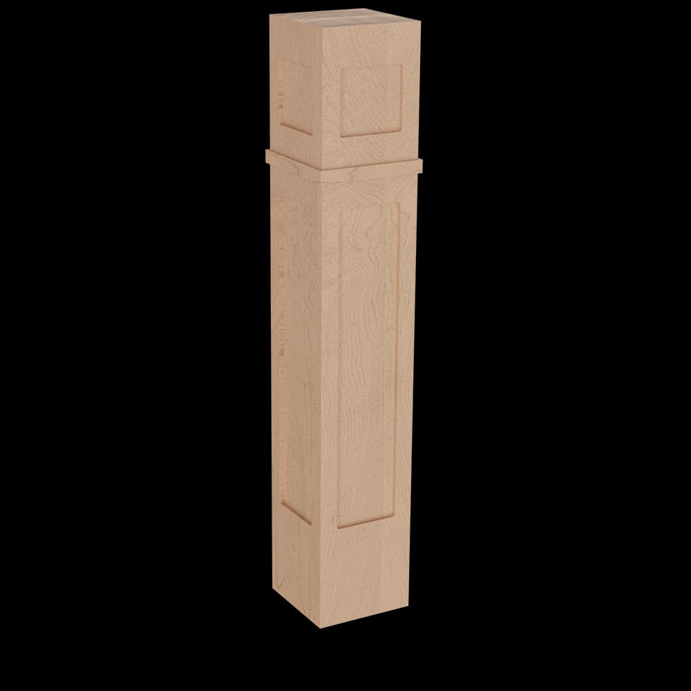 01626050PT1 - Designs of Distinction - 6 inch Arts & Crafts Column - Paint Grade
