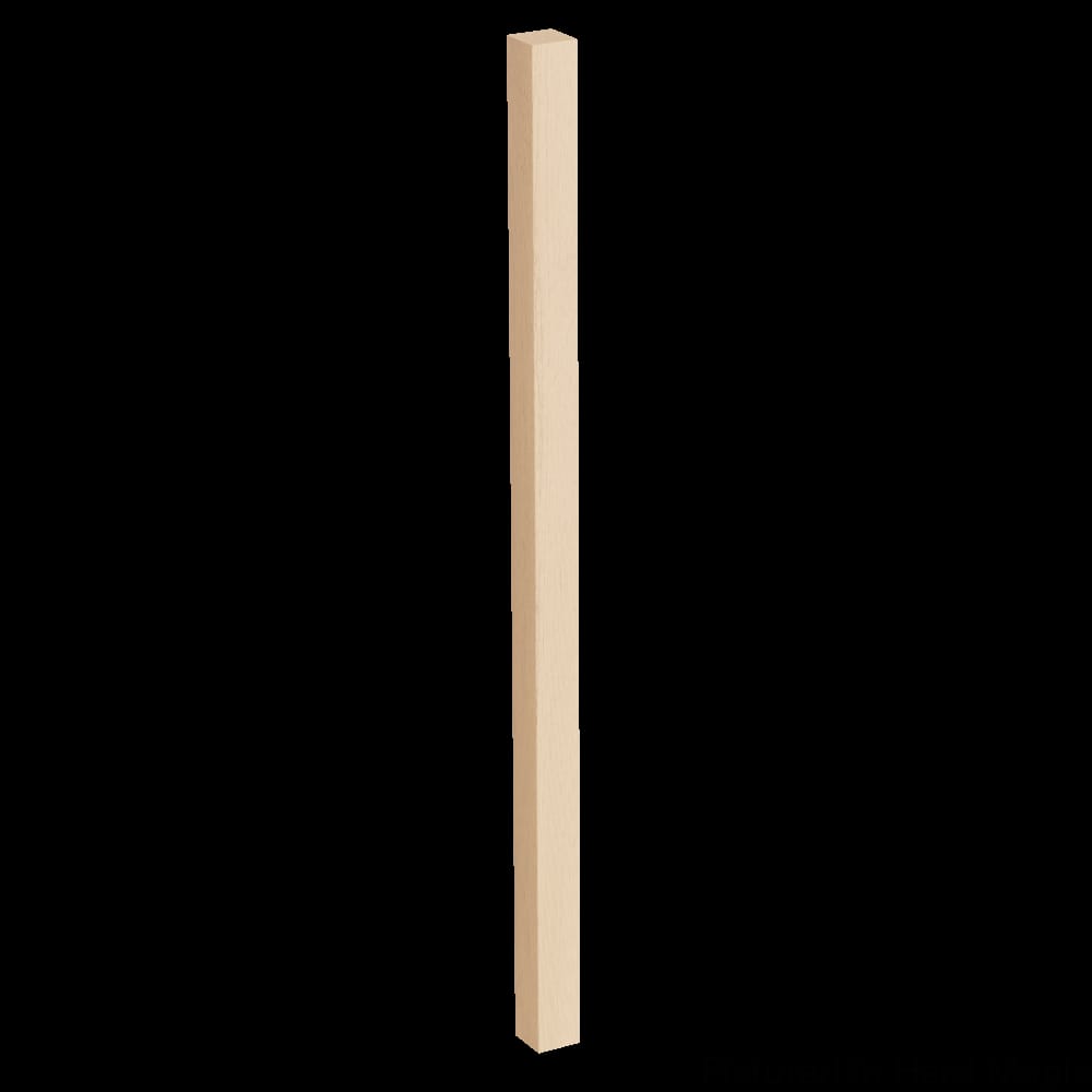01632010HM1 - Designs of Distinction - 2 Inch Square Bar Column - Hard Maple