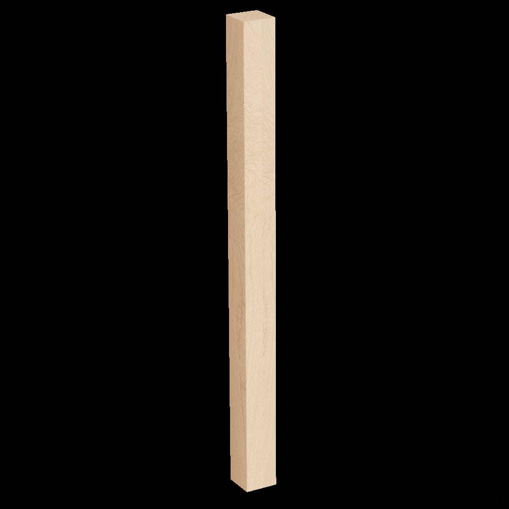01633010AL1 - Designs of Distinction - 3 Inch Square Bar Column - Alder