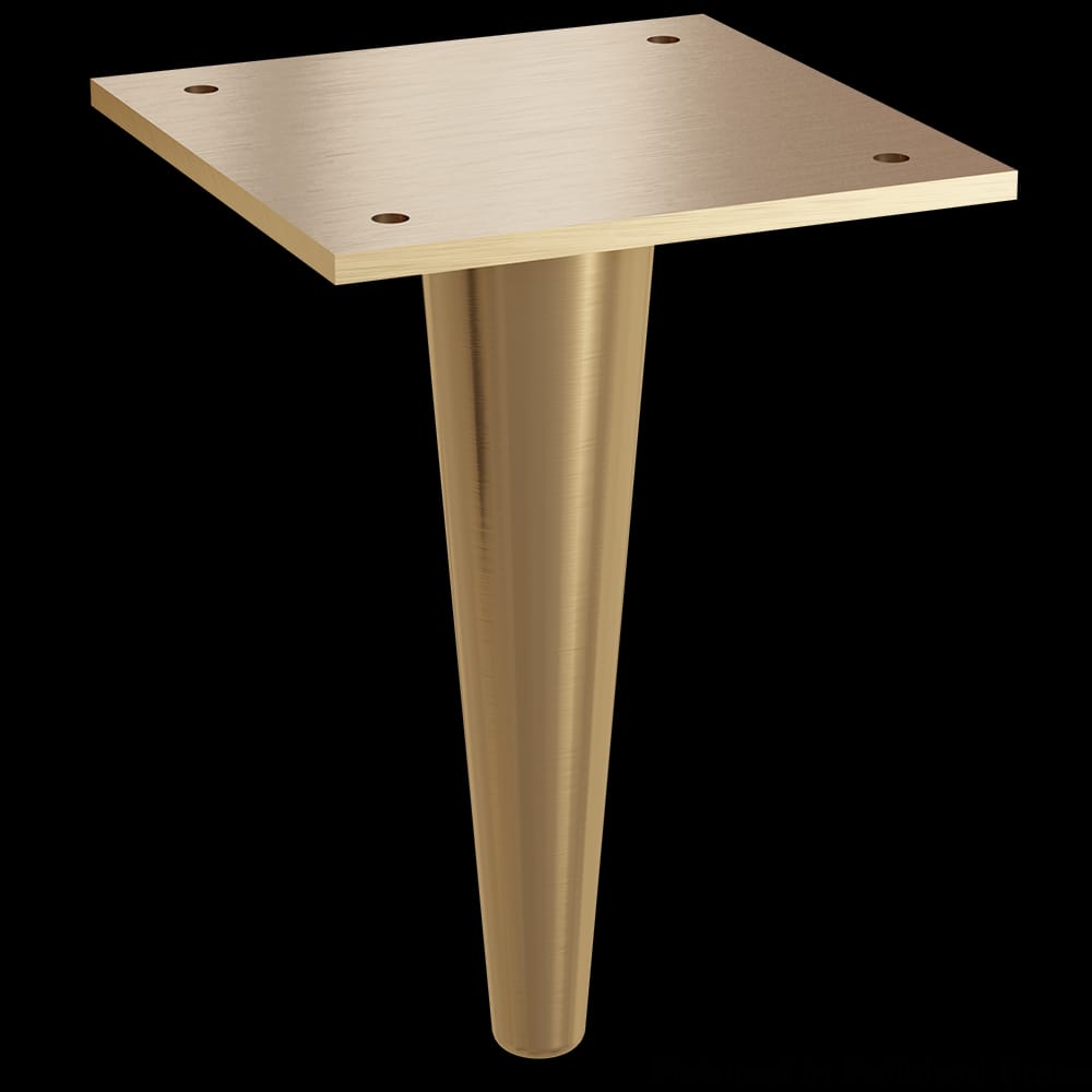01700406PB1 - Designs of Distinction - Devon Leg - Polished Brass
