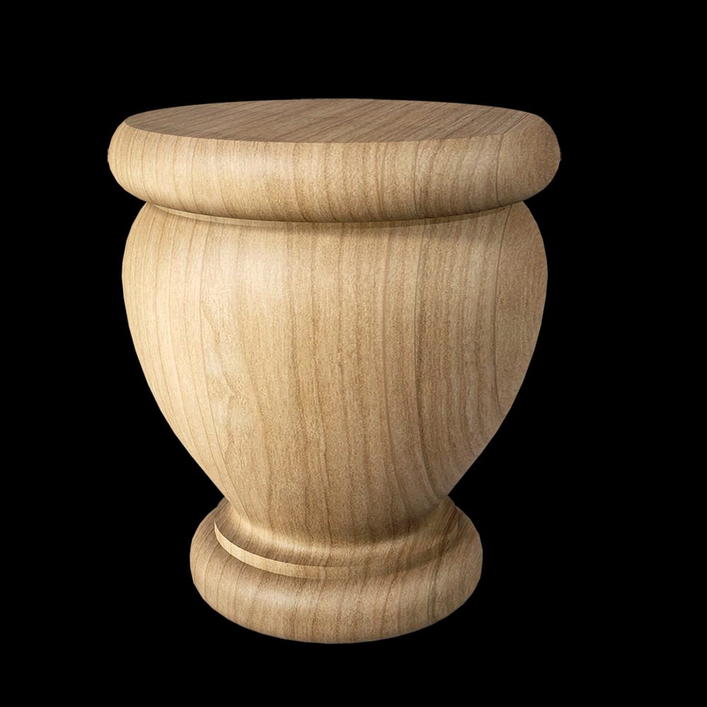 01704010CH1 - Designs of Distinction - Lille Plain Bun Foot - Cherry