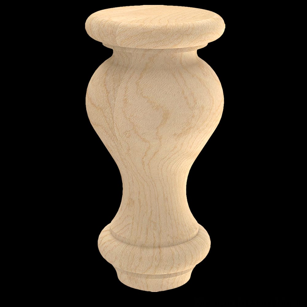 01704110HM1 - Designs of Distinction - Madison Bun Foot - Hard Maple