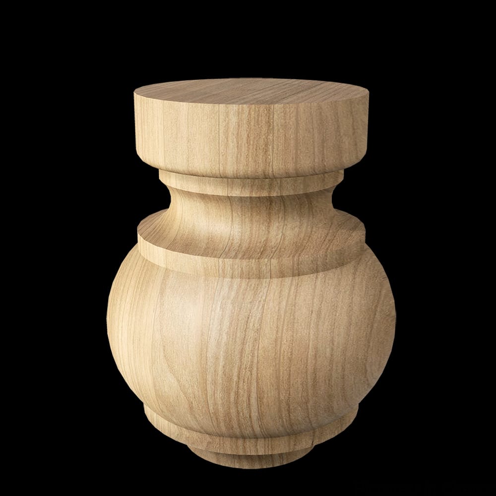 01704210CH1 - Designs of Distinction - Craftsman Bun Foot - Cherry