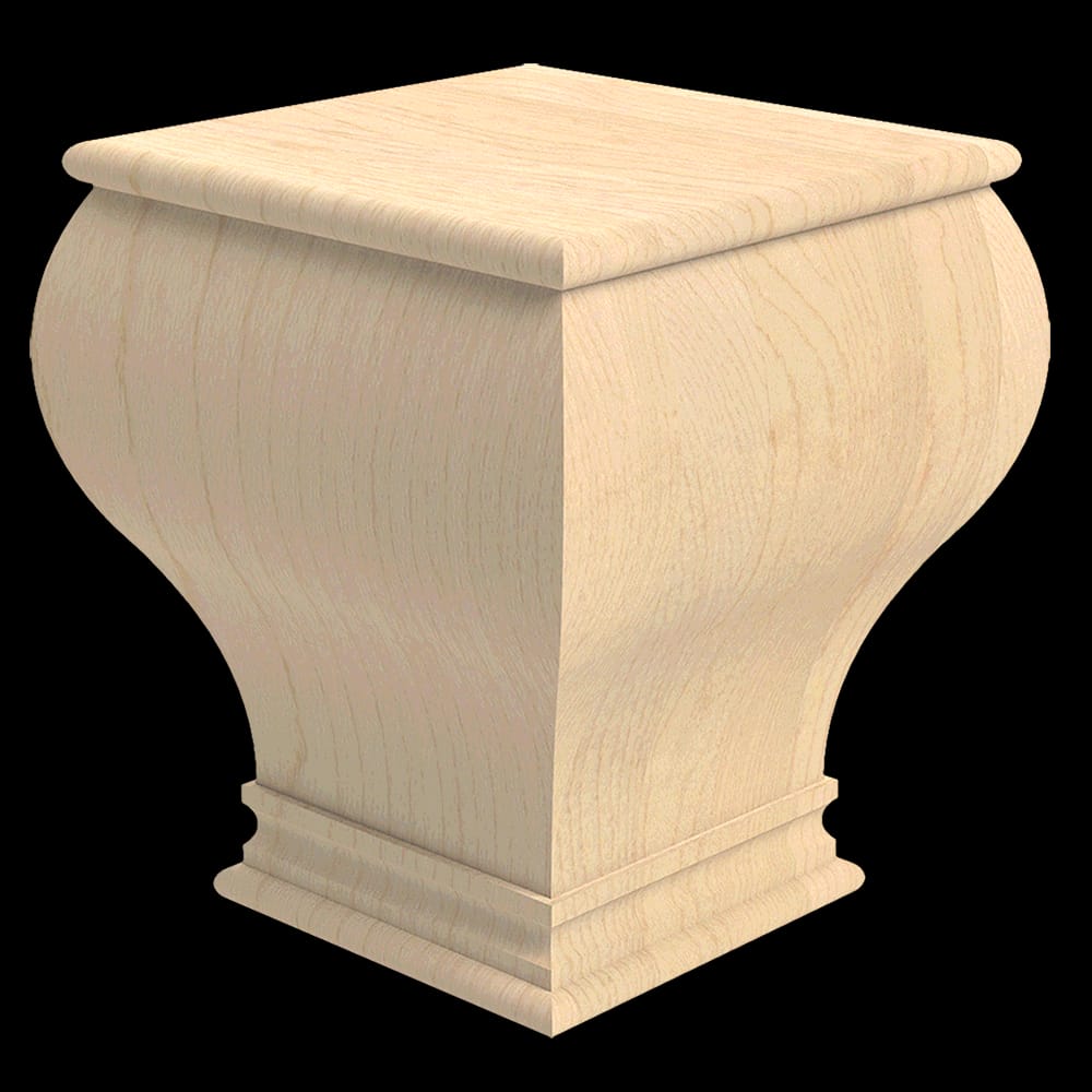 01705080AL1 - Designs of Distinction - Summit Bun Foot - Alder