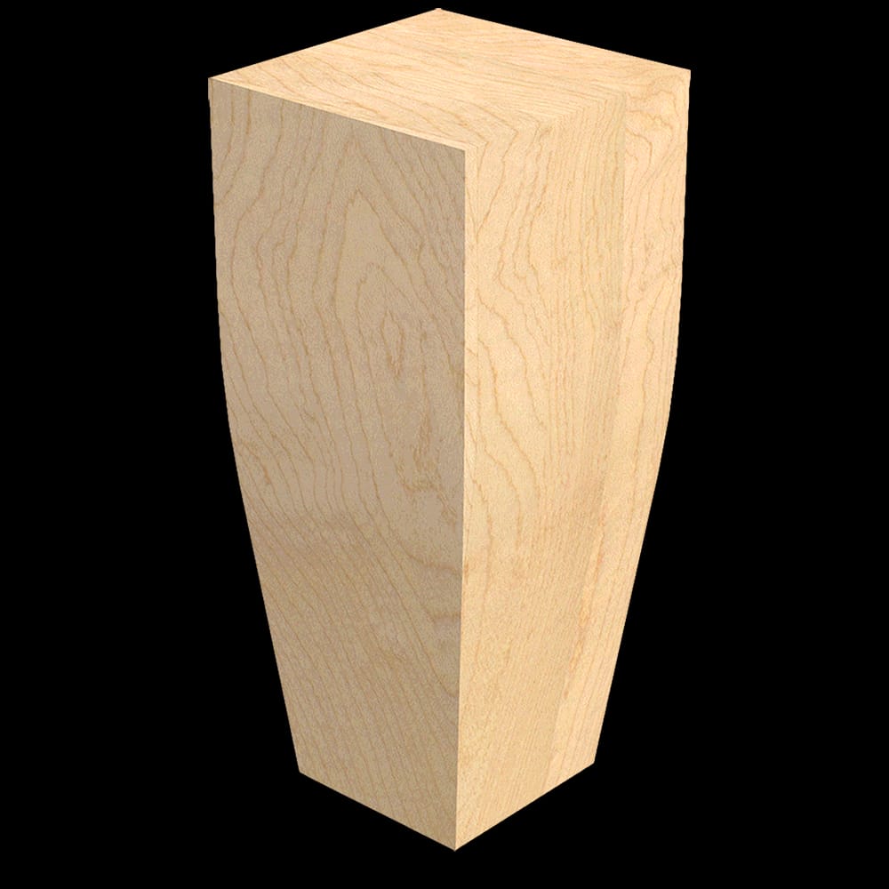 01705110PT1 - Designs of Distinction - Stratford Bun Foot - Paint Grade
