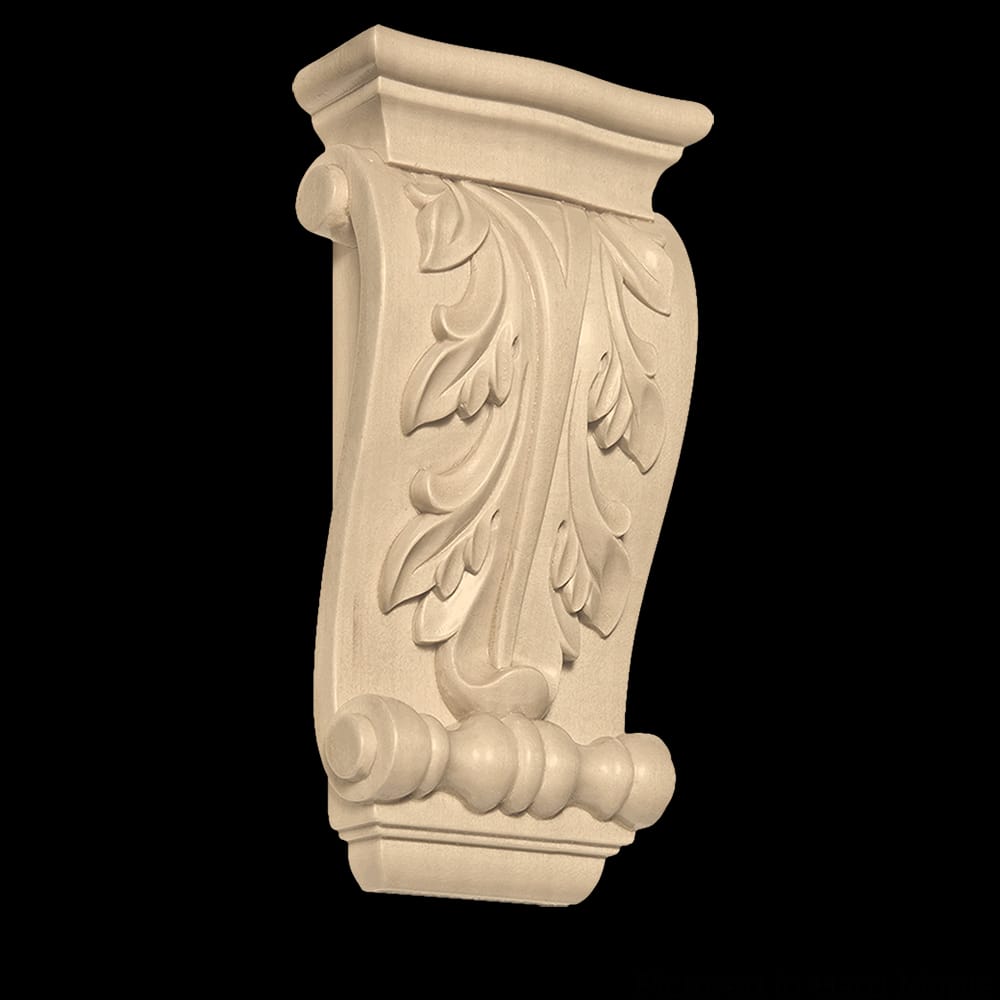 01901107CH1 - Designs of Distinction - Slim Acanthus Corbel - Cherry