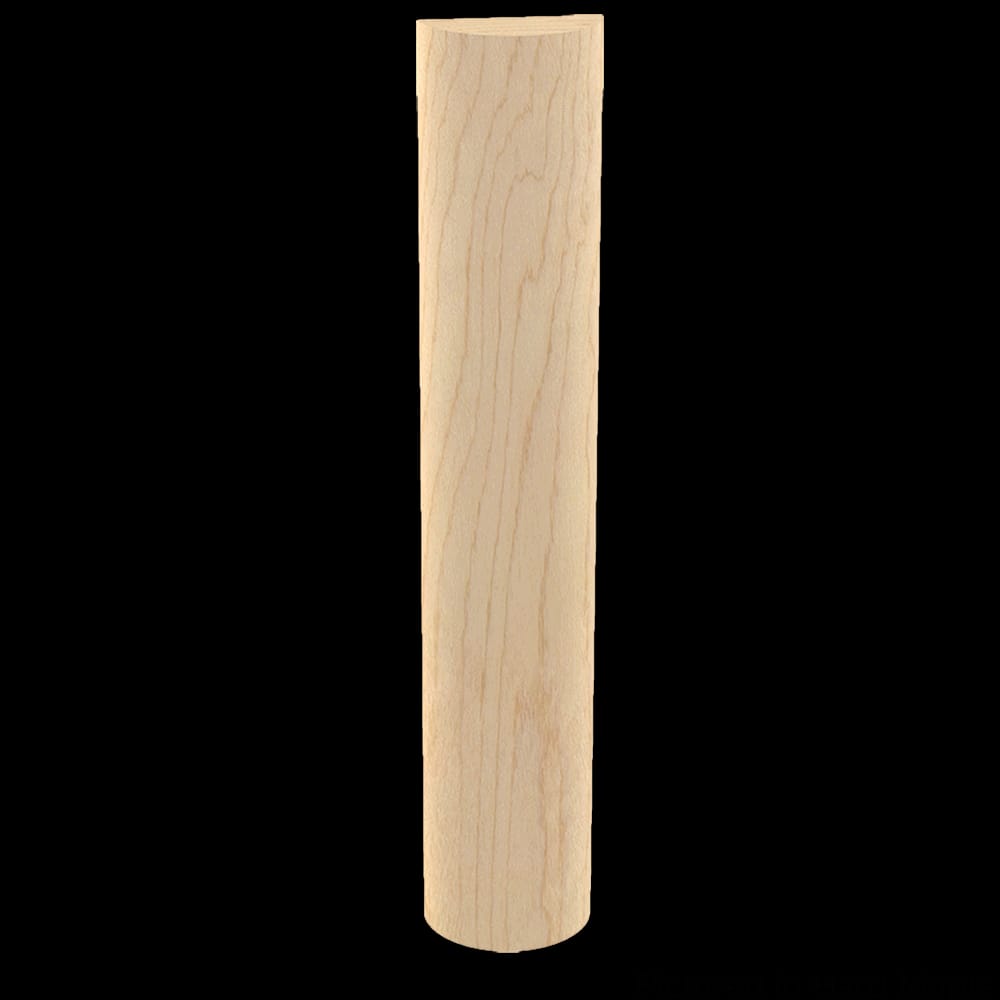 01961510HM2 - Designs of Distinction - Series 150 Plain Half Round Moulding - Hard Maple