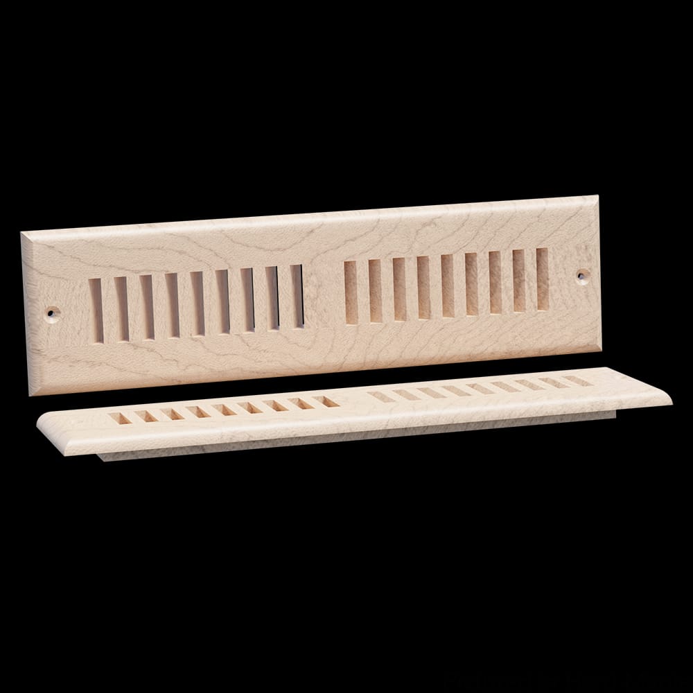 01992012CH1 - Designs of Distinction - Medium Self Rimming Toe Kick Vent - Cherry