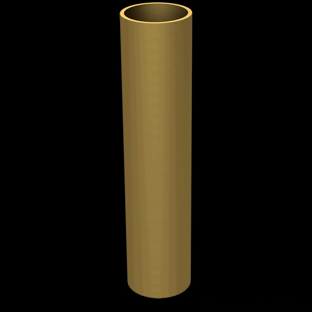 01FRC1040SB1 - Designs of Distinction - .815 inch x 4 inch Round Ferrule - Satin Brass