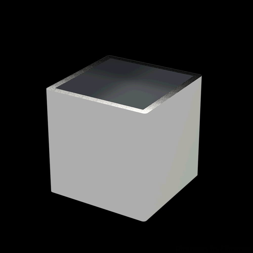 01FRS1010CR1 - Designs of Distinction - 1 inch x 1 inch Square Ferrule - Chrome