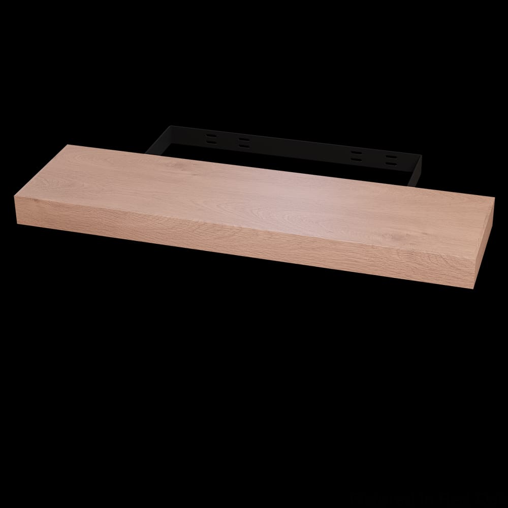 01MFL103610AK1 - Designs of Distinction - 10 inch x 36 inch Contemporary Floating Shelf - Red Oak