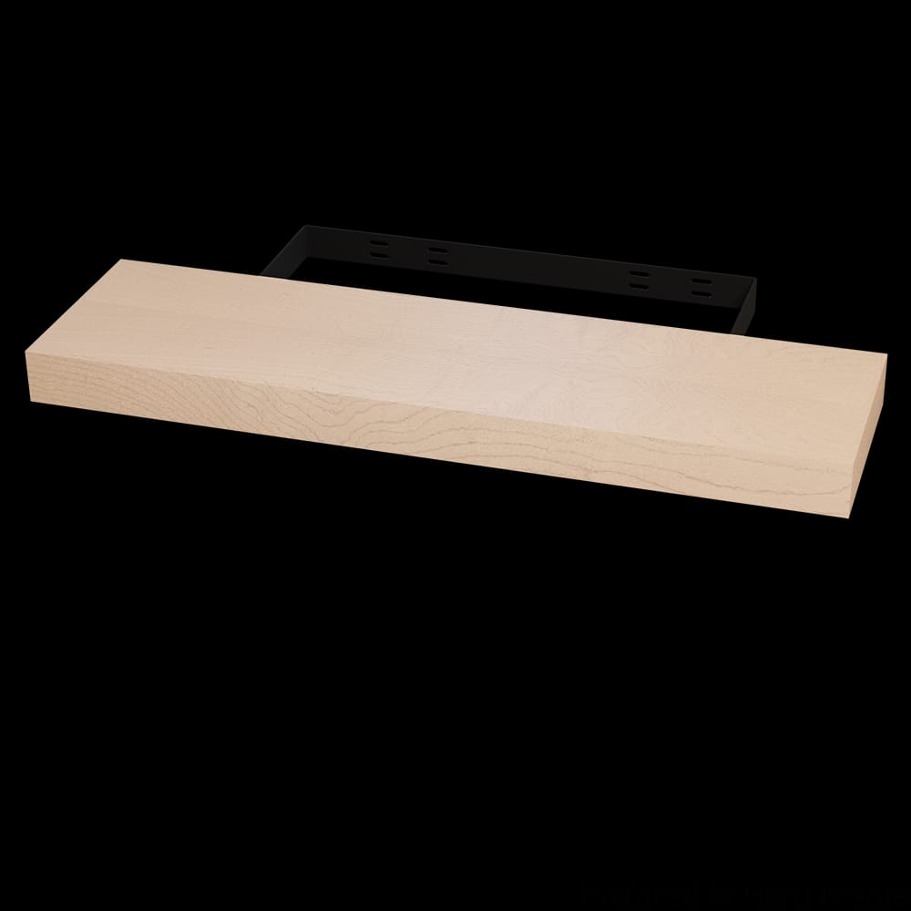 01MFL103610WK1 - Designs of Distinction - 10 inch x 36 inch Contemporary Floating Shelf - White Oak