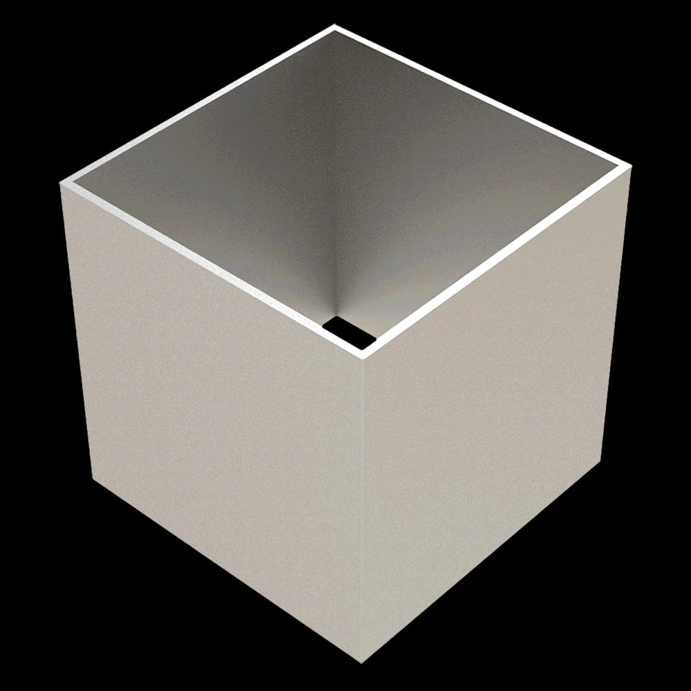 01SLV5BA1 - Designs of Distinction - 5 inch Brushed Aluminum Metal Sleeve