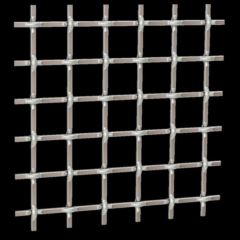 01SQ2472214FAP1 - Designs of Distinction - .5 inch Round Single Square Decorative Grille - Antique Pewter - 24 inch wide x 72 inch long Sheet