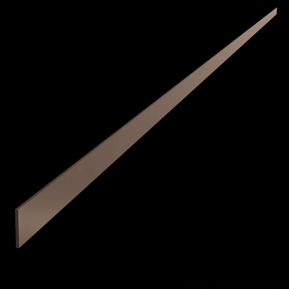 01STRAP7572WB1 - Designs of Distinction - Decorative Aluminum Strap - .75 inch wide x 72 inch long - Warm Bronze