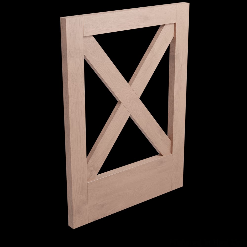 01XPN1525LNGAK1 - Designs of Distinction - 1.5 inch x 25 inch Trimmable Island End Panel - Red Oak