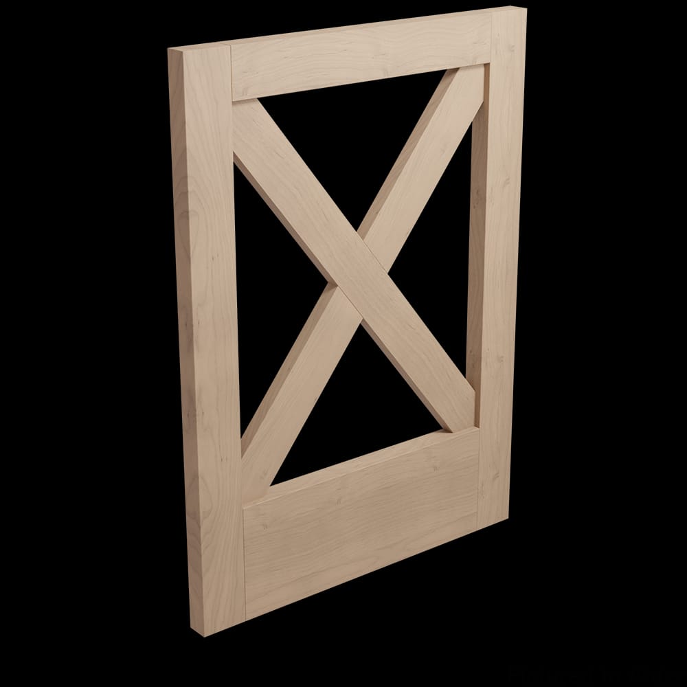 01XPN1525LNGAL1 - Designs of Distinction - 1.5 inch x 25 inch Trimmable Island End Panel - Alder