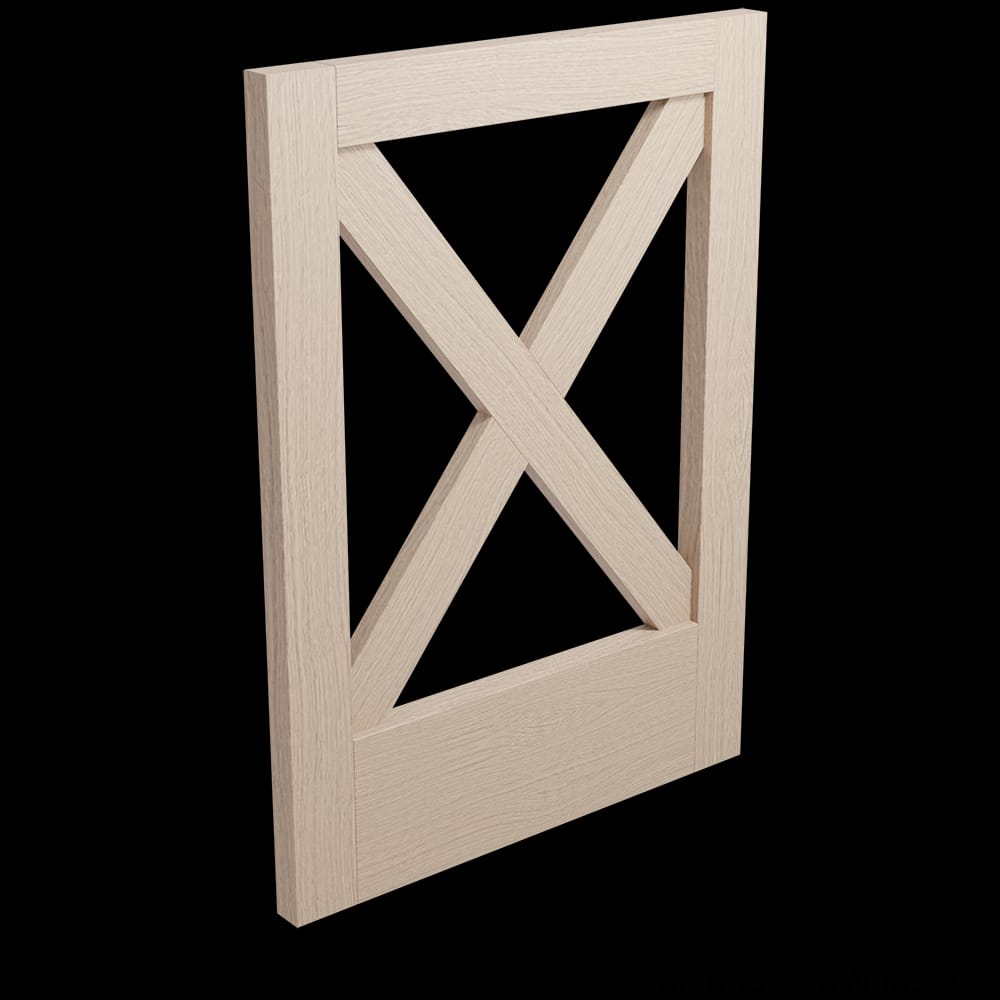 01XPN1525LNGWK1 - Designs of Distinction - 1.5 inch x 25 inch Trimmable Island End Panel - White Oak