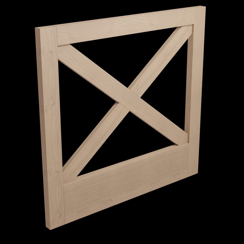 01XPN1536LNGAL1 - Designs of Distinction - 1.5 inch x 36 inch Trimmable Island End Panel - Alder