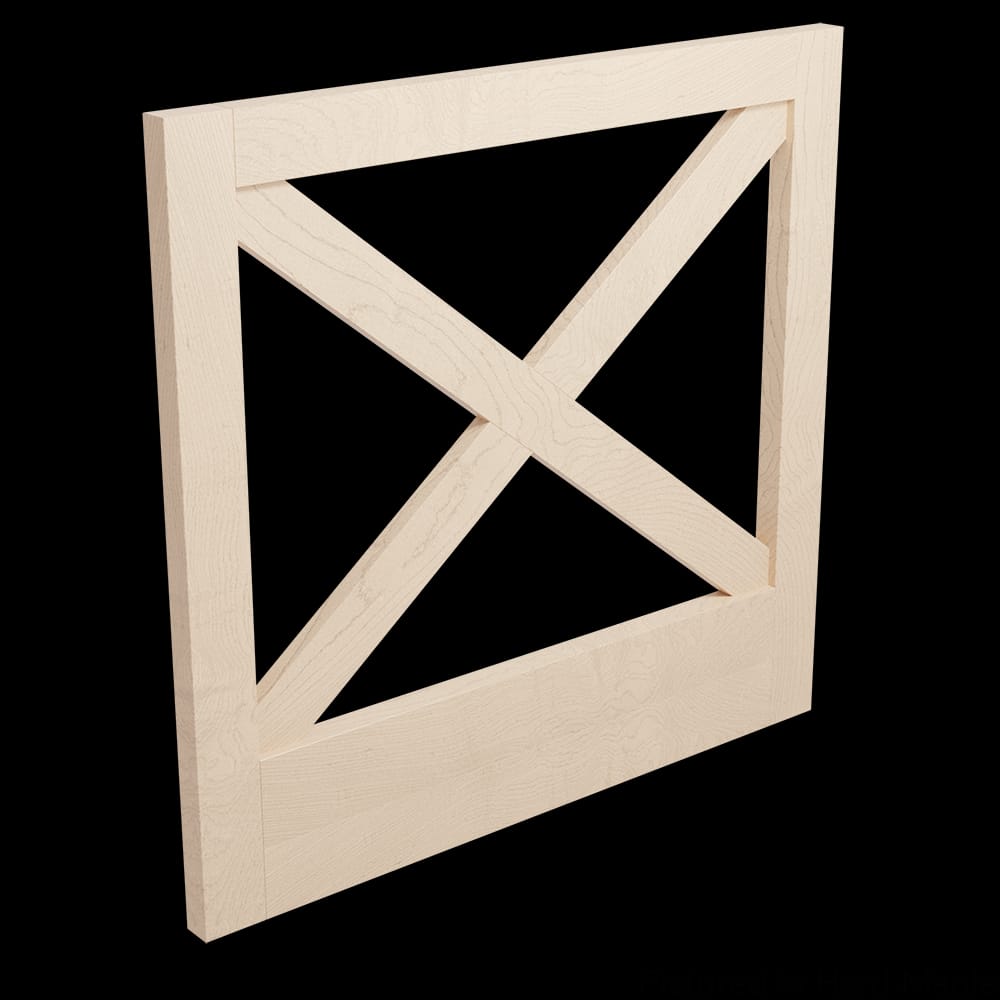 01XPN1536LNGHM1 - Designs of Distinction - 1.5 inch x 36 inch Trimmable Island End Panel - Hard Maple