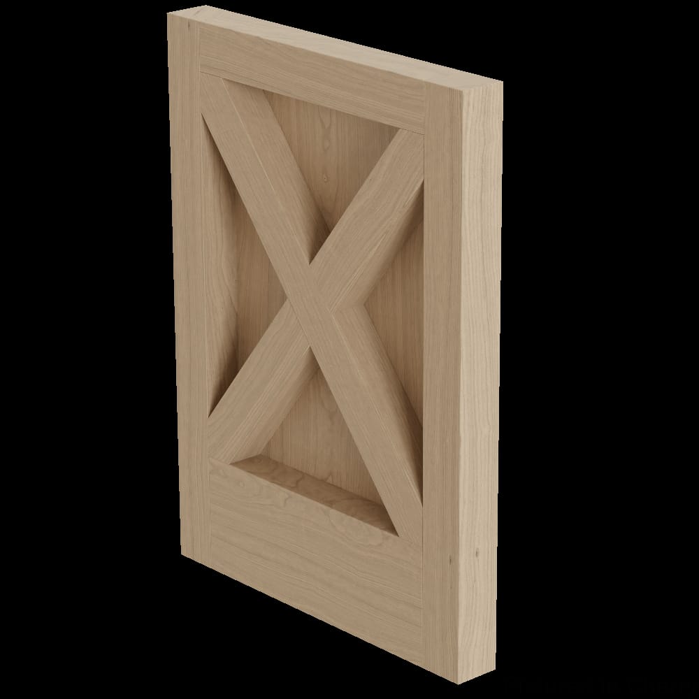 01XPN3025LNGCH4 - Designs of Distinction - 3 inch x 25 inch Trimmable Island End Panel with Backer - Cherry